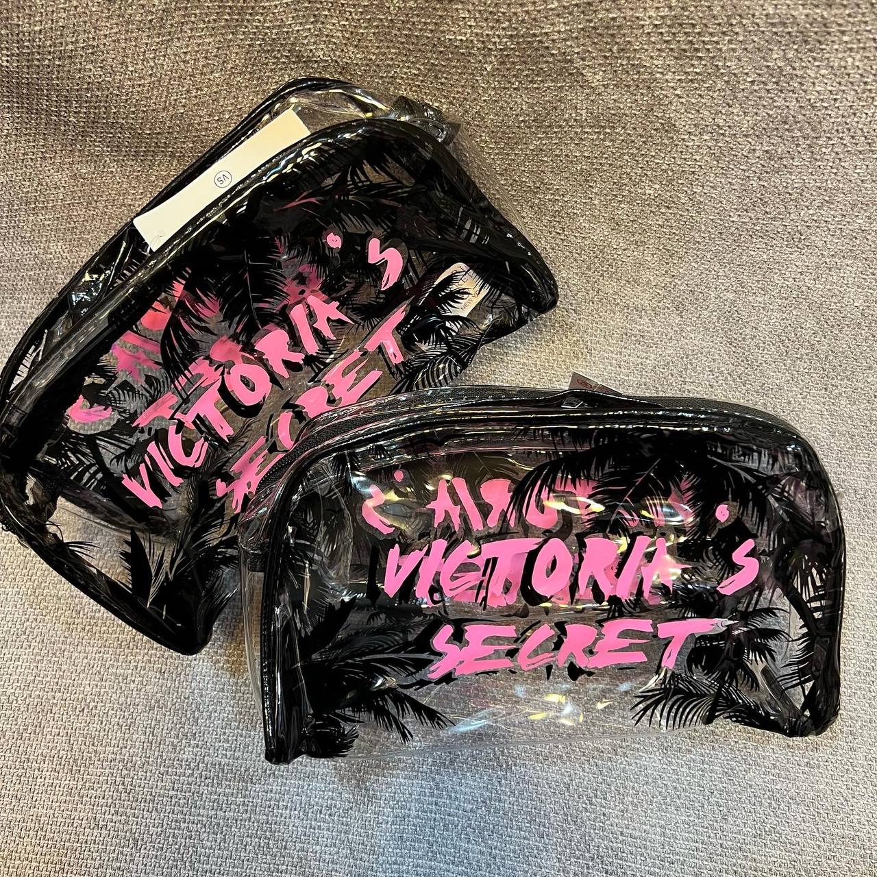 کیف صندوقی بزرگ طلقی Victoria’s Secret