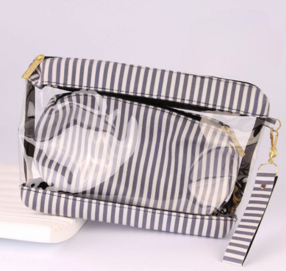 کیف آرایش دوتکه طلقی