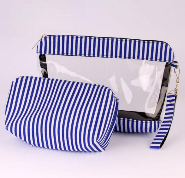 کیف آرایش دوتکه طلقی