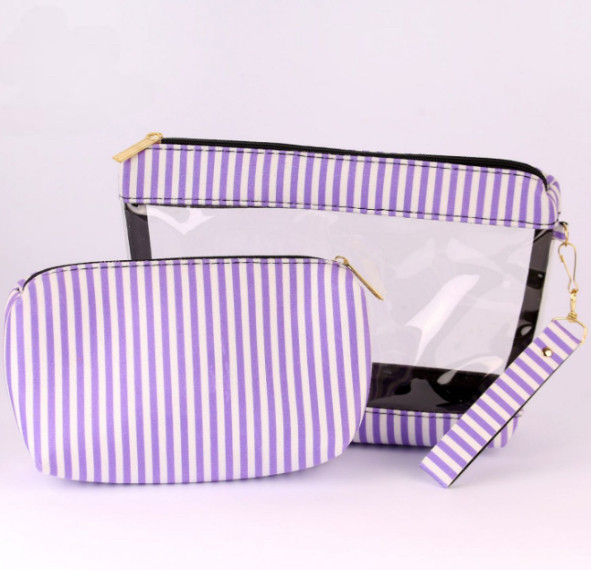 کیف آرایش دوتکه طلقی