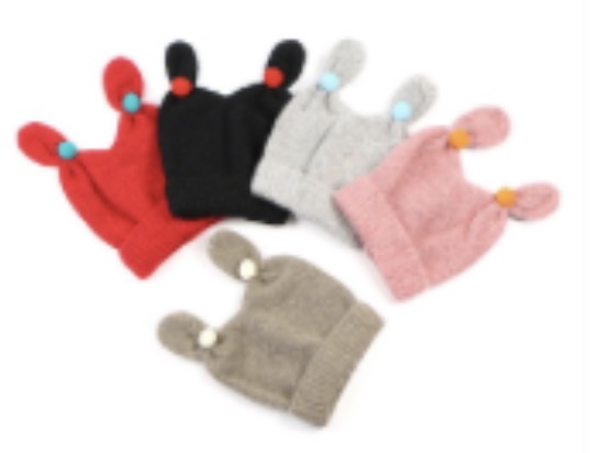 کلاه بافت دولایه نوزادی