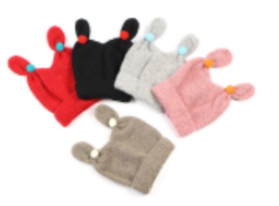 کلاه بافت دولایه نوزادی