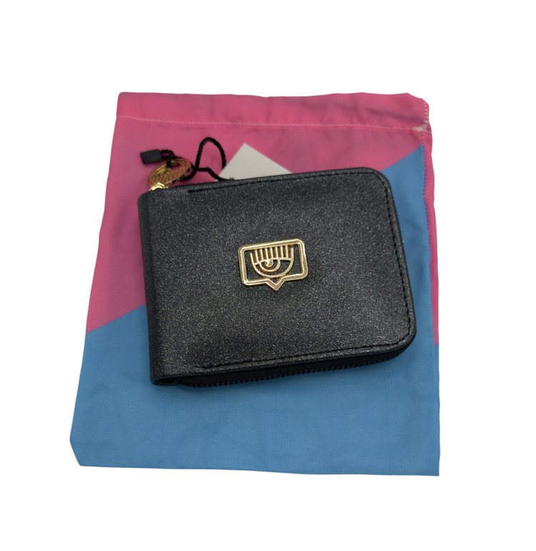 کیف پول کیارا مشکی شاین chiara ferragni