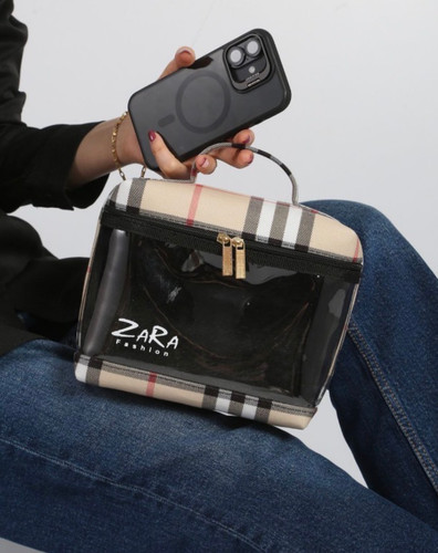 کیف لوازم آرایش طرح باربری