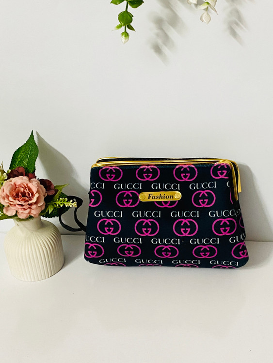 کیف لوازم آرایش طرح گوچی